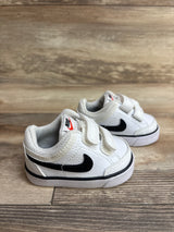 Nike Capri 3 Leather TD White Sneakers sz 2c