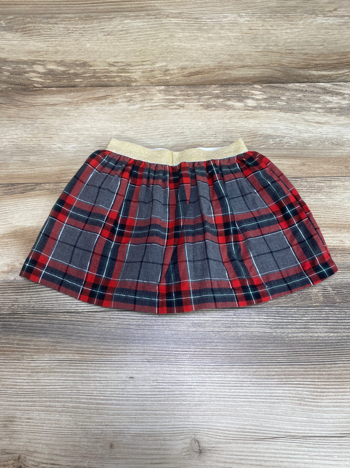 Carter's Plaid Skirt Red sz 2T