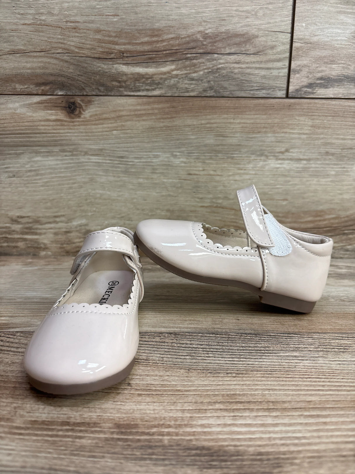 Meckior Mary Jane Flats Beige sz 7/8c
