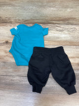Nike 2pc Bodysuit & Pants Set Teal sz Newborn