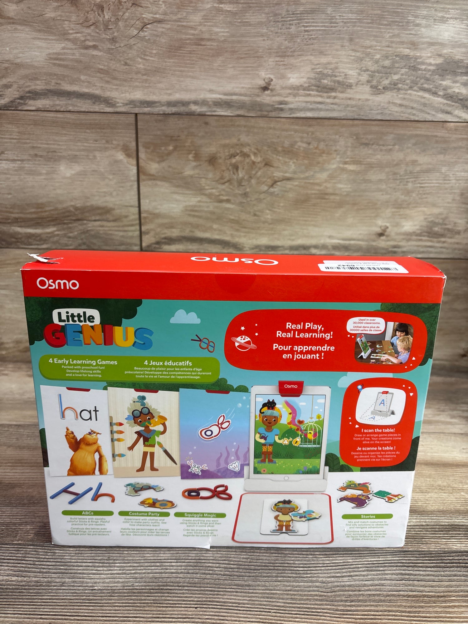 NEW Osmo Little Genius Starter Kit for iPad - 4 Educational Games