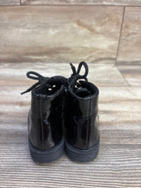 Patent Leather Sparkly Ankle Boots Black sz 5c
