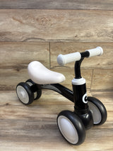 Gamefeiny Baby Balance Bike with Light-Up Wheels, Black