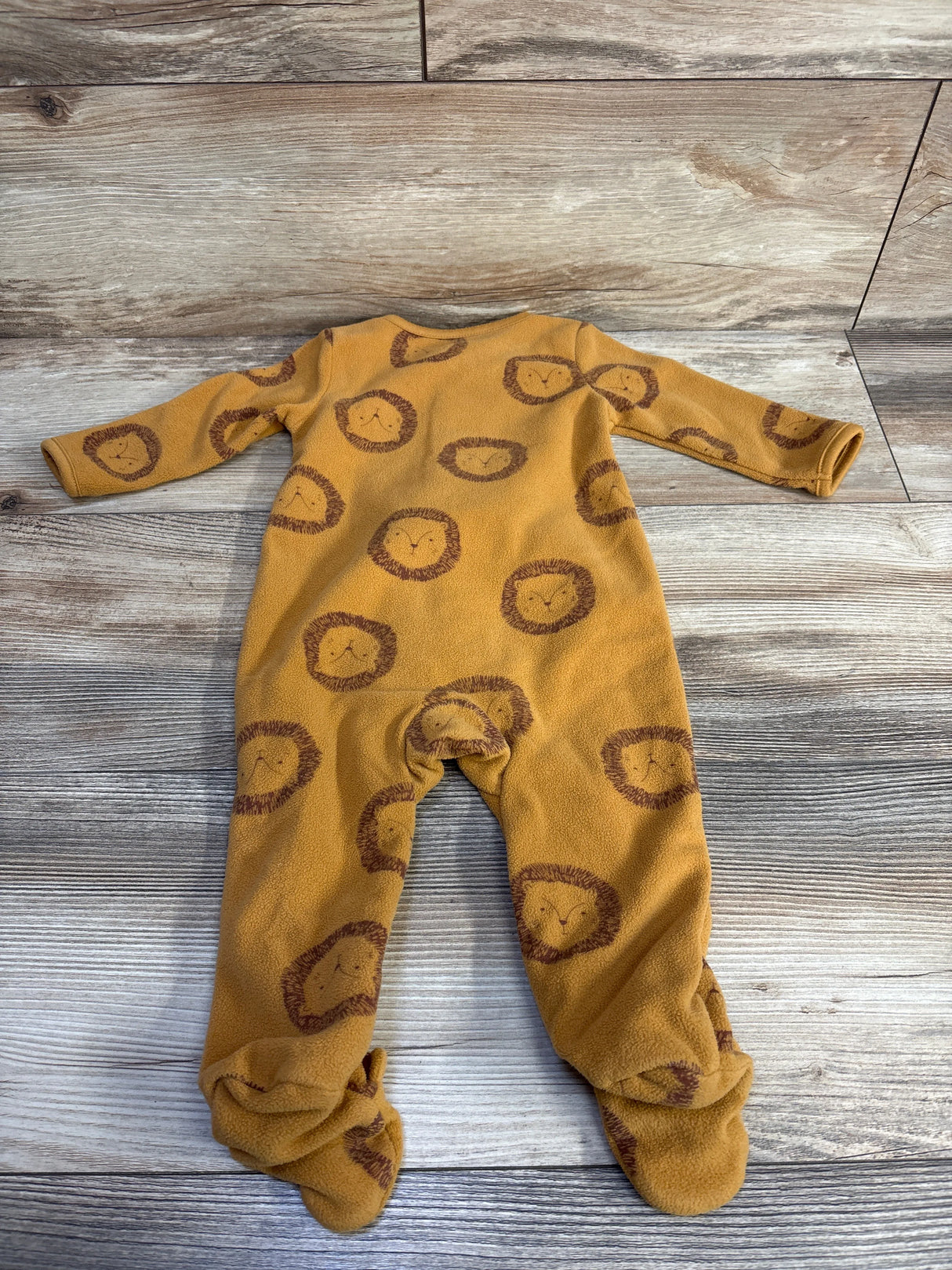 Just One You Lion Blanket Sleeper Brown sz 6m
