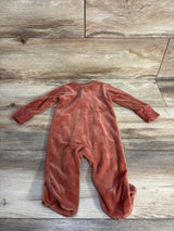 Peyton & Scout Velour Sleeper Rust sz 3-6m