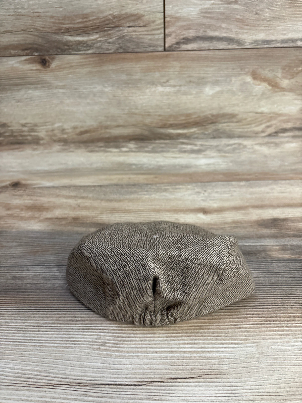 Wool Newsboy Hat, Brown