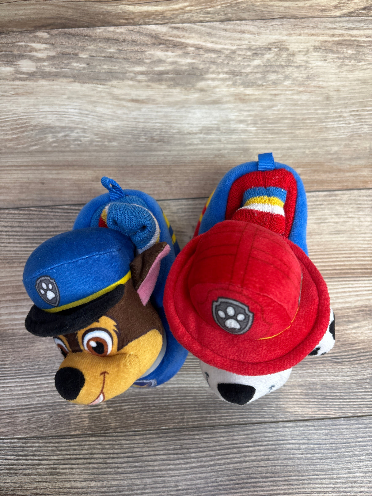 Nickelodeon Paw Patrol 3D Head Slippers sz 5/6c