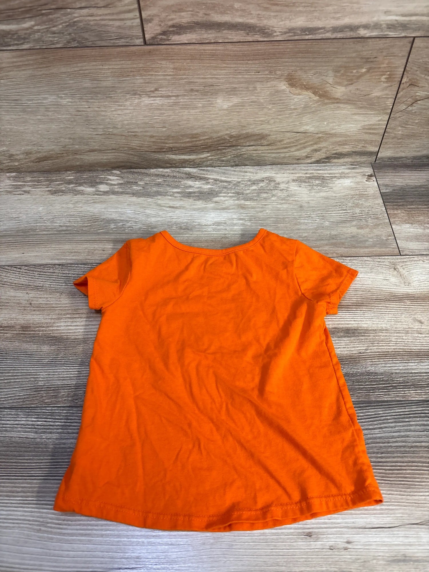 Way To Celebrate! Halloween Jack-O-Lantern Shirt Orange sz 2T