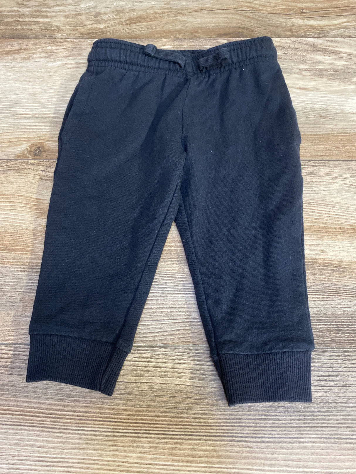 Carter's Drawstring Joggers Black sz 12m - Me n Mommy To Be