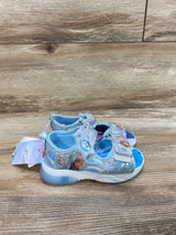 NEW Disney Frozen Adventure Ankle Strap Light Up Sandals Blue sz 8c - Me 'n Mommy To Be