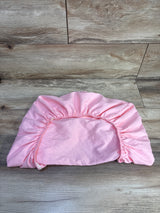 Biloban Fitted Bassinet Sheet, Pink