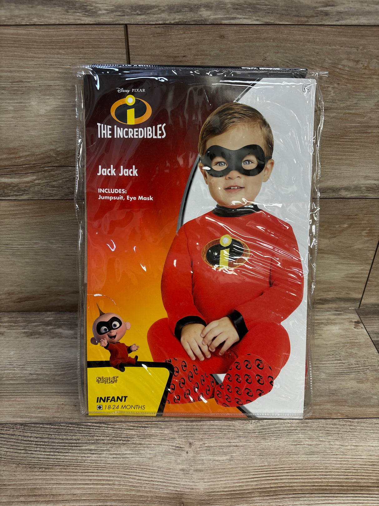 Spirit The Incredibles Jack Jack 2pc Costume Red sz 18-24m