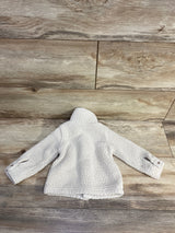 Just One You Sherpa Jacket White sz 12m