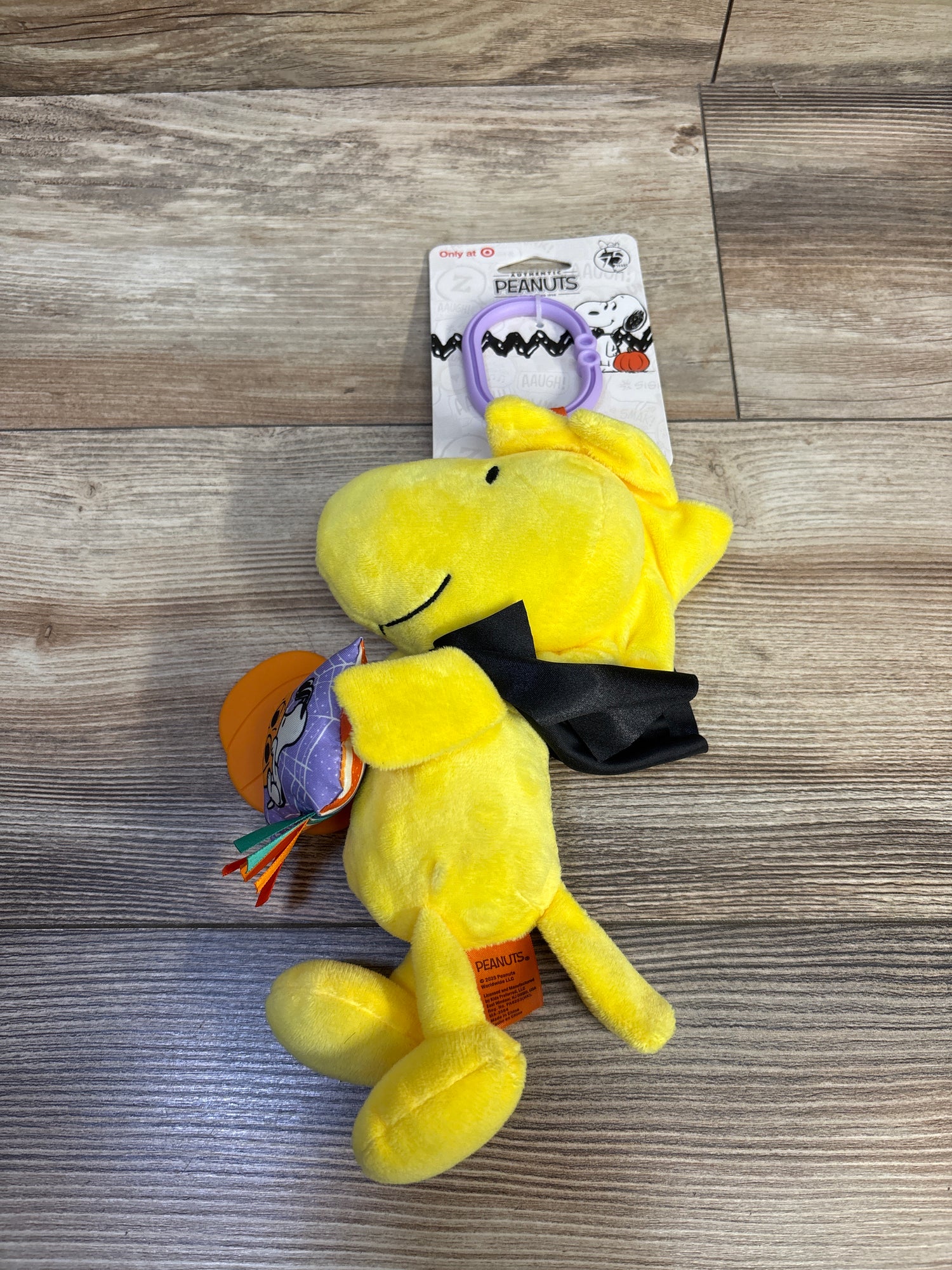 NEW Peanuts Woodstock Halloween Activity Clip-On Toy