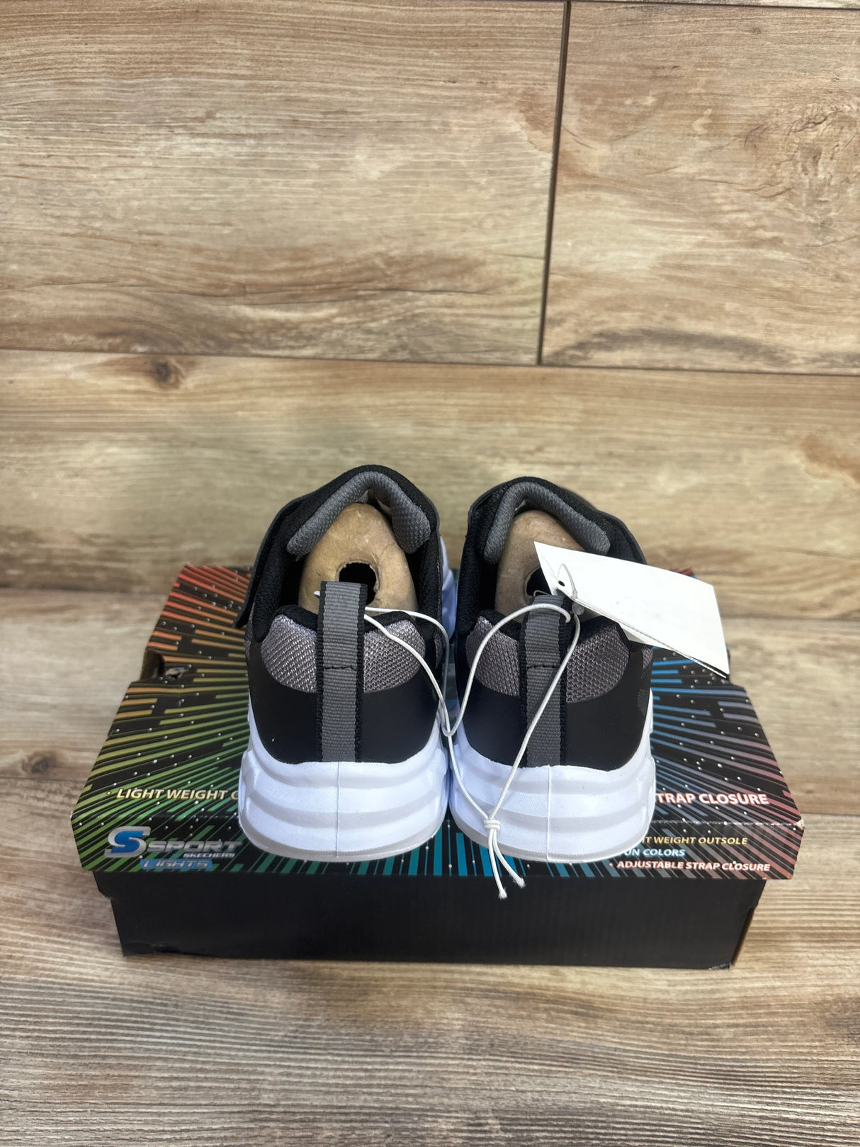 NEW Sketchers S Sport Jaycob 2.0 Sneakers Black sz 2Y