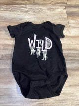 Rabbit Skins Where the Wild Things Are Bodysuit Black sz 12m