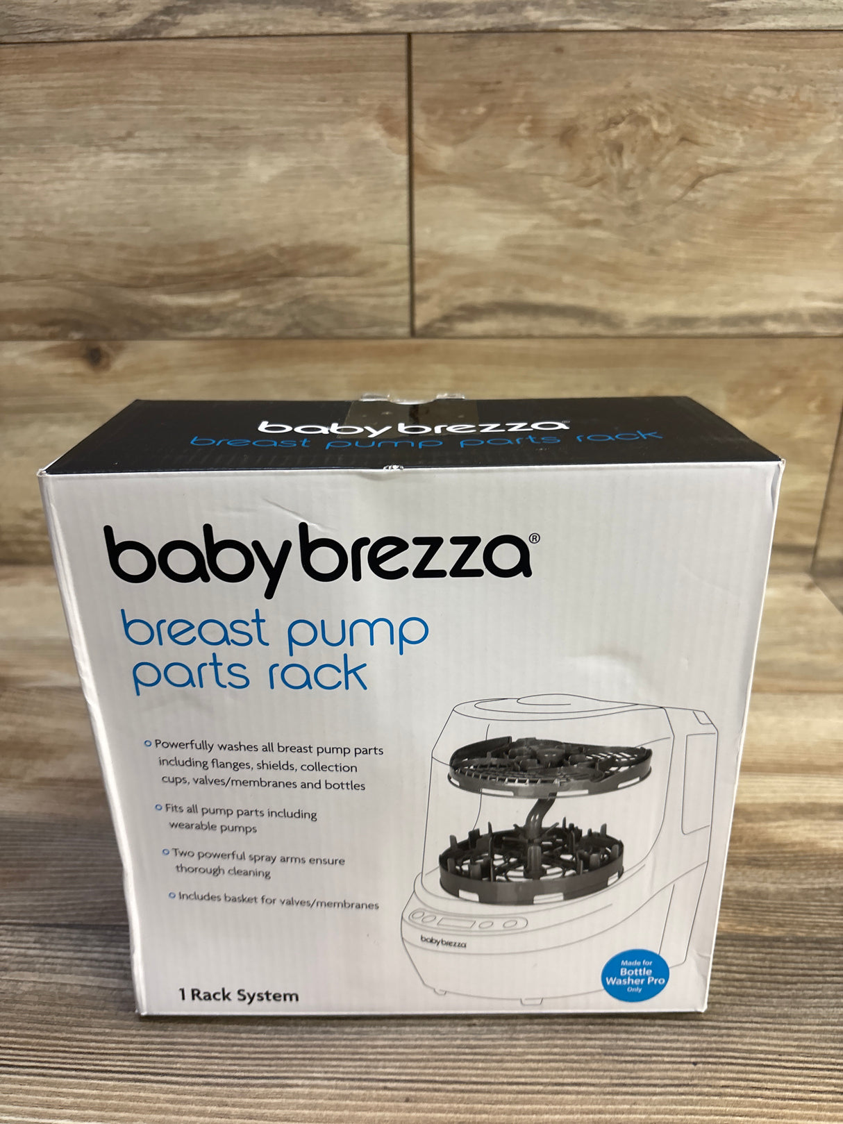 NEW Baby Brezza Bottle Washer Pro Breast Pump Parts Replacement Rack