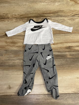 Nike 2pc Set White sz Newborn
