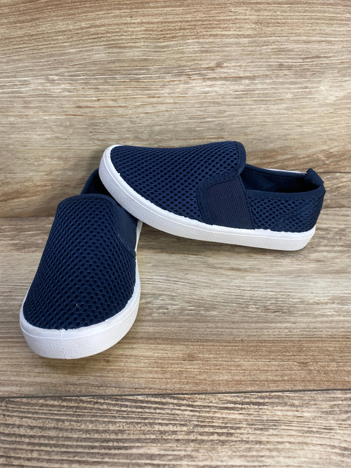 NEW H&M Slip-on Mesh Shoes Navy sz 9c