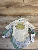 NEW Star Wars 3pk Long Sleeve Bodysuits sz 0-3m