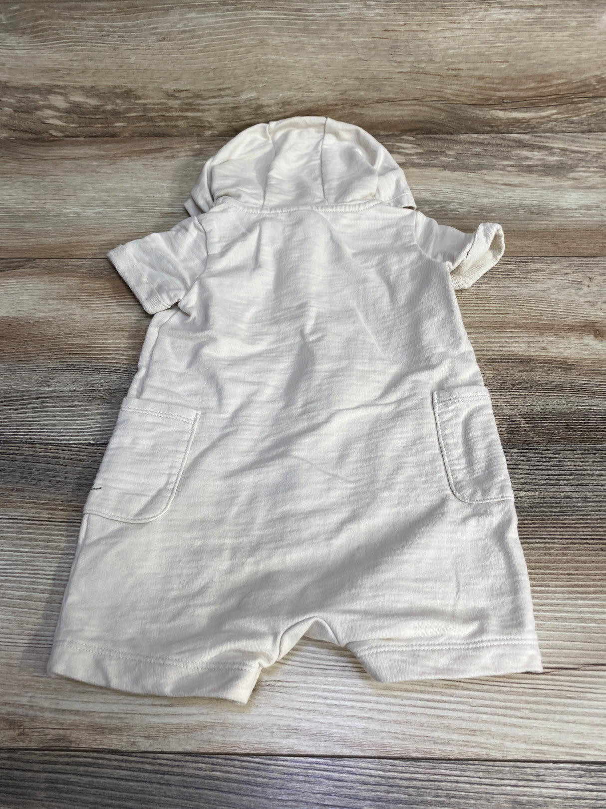 Carter's Hooded Henley Shortie Romper sz 9m