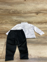 Nike 2pc Full Zip Tracksuit Set White sz 12m