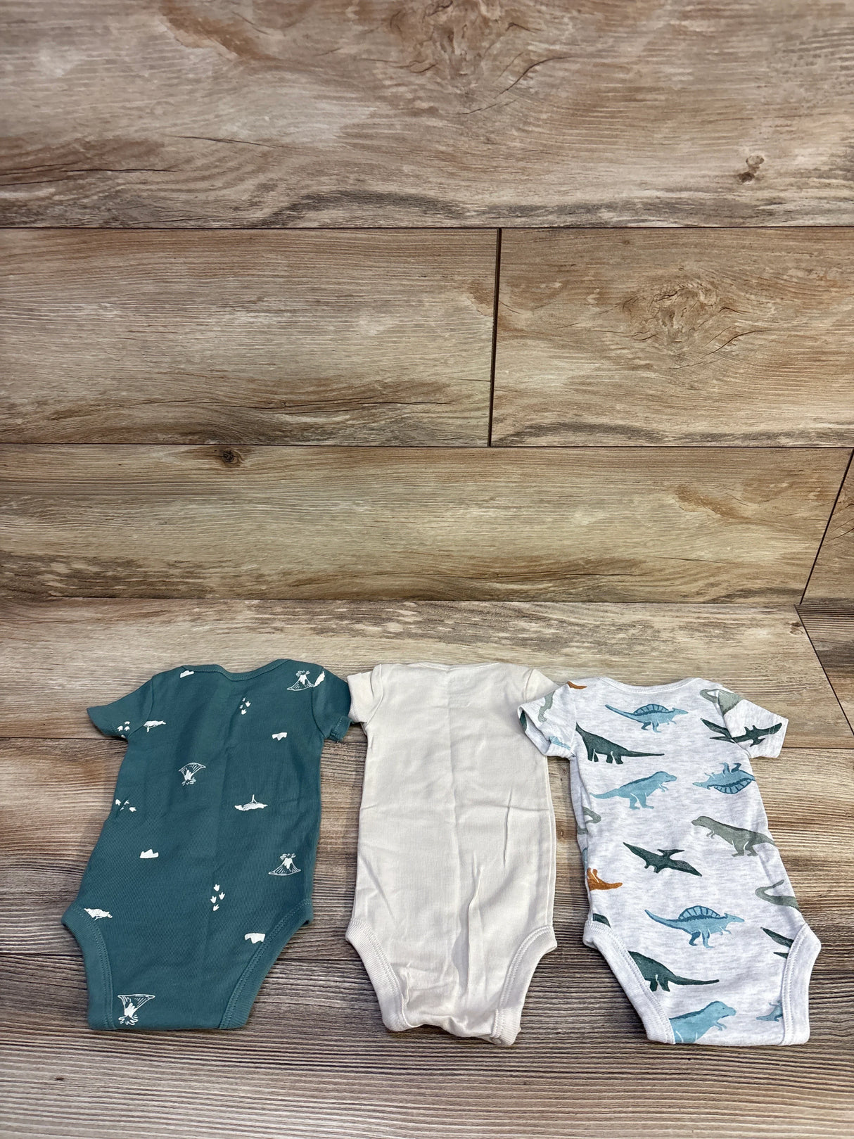 Child Of Mine 3pk Bodysuit Grey sz Newborn