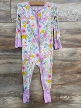 Little Sleepies Watercolor Blooms Zippy Lilac sz 12-18m