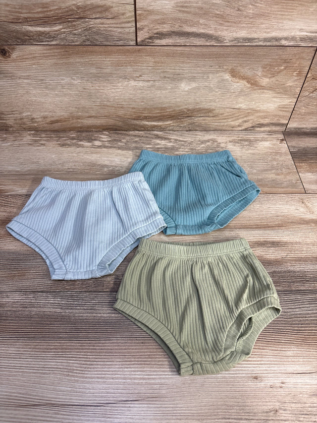 Cloud Island 3pk Bloomers Blue sz 3-6m - Me n Mommy To Be