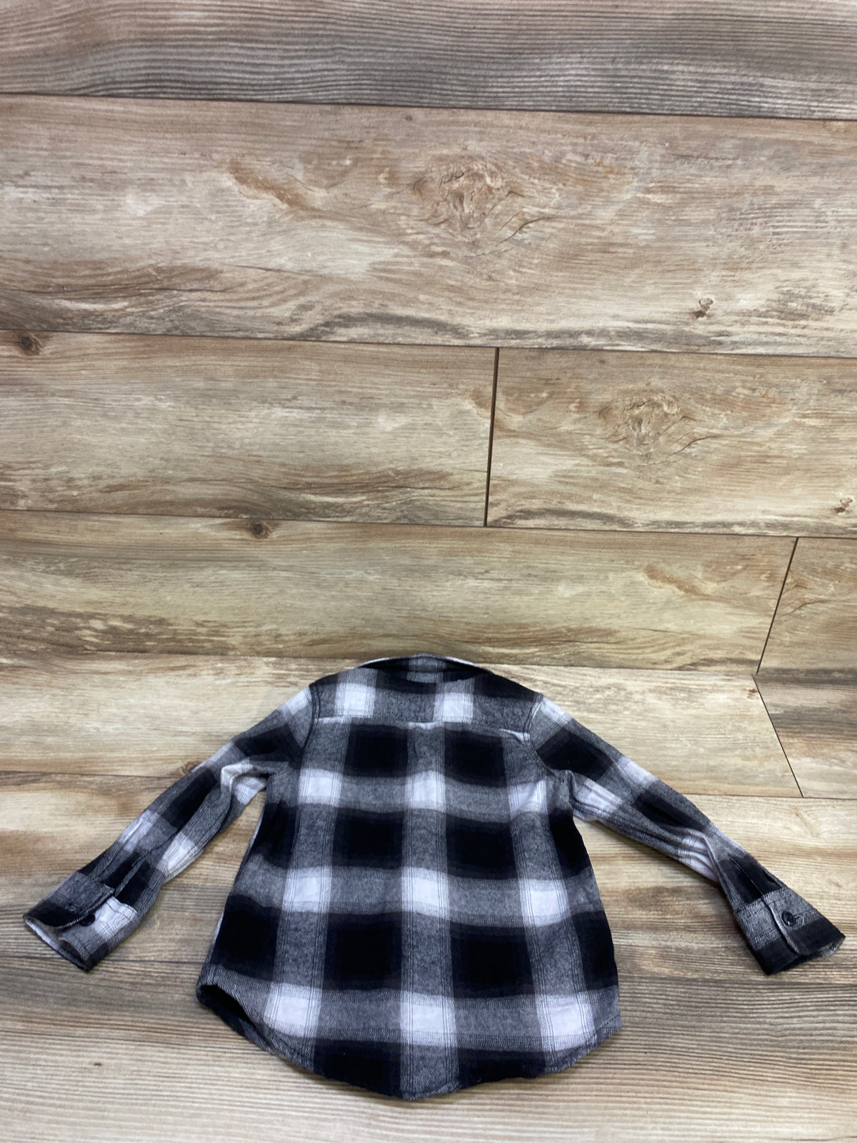 Old Navy Button Up Flannel Grey sz 2T