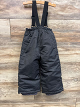 Iceburg Insulated Snow Bib Pants Black sz 2T