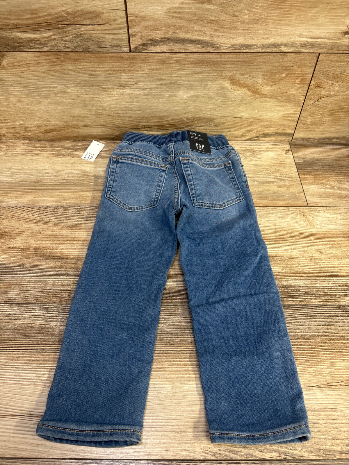 NEW Baby Gap Slim Pull On Sweatpant Jeans Blue sz 3T