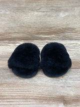 UGG Fluff Yeah Slides Black sz 2c/3c