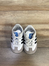 Adidas Samba Crib Shoes White sz 1c