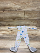 Burt's Bees Baby Grey Organic Galaxy Sleeper sz 6-9m - Me 'n Mommy To Be