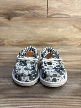 Hey Dude Disney Mickey Mouse Printed Wally Shoes Grey sz 7c