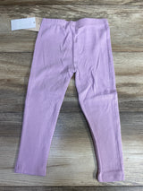 NEW Grayson Mini Ribbed Leggings Purple sz 3T