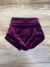 Velvet Bloomers Purple sz 0-3m