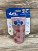 NEW Dr. Brown’s Milestones Cheers 360 Cup Spoutless Transition Cup Pink 10oz