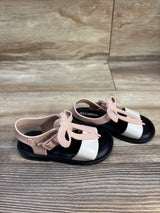 Mini Melissa Mar Sandals Black/Pink sz 7c