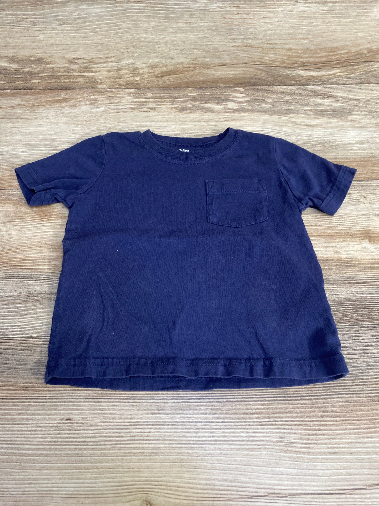 Carter's Pocket Shirt Navy sz 24m