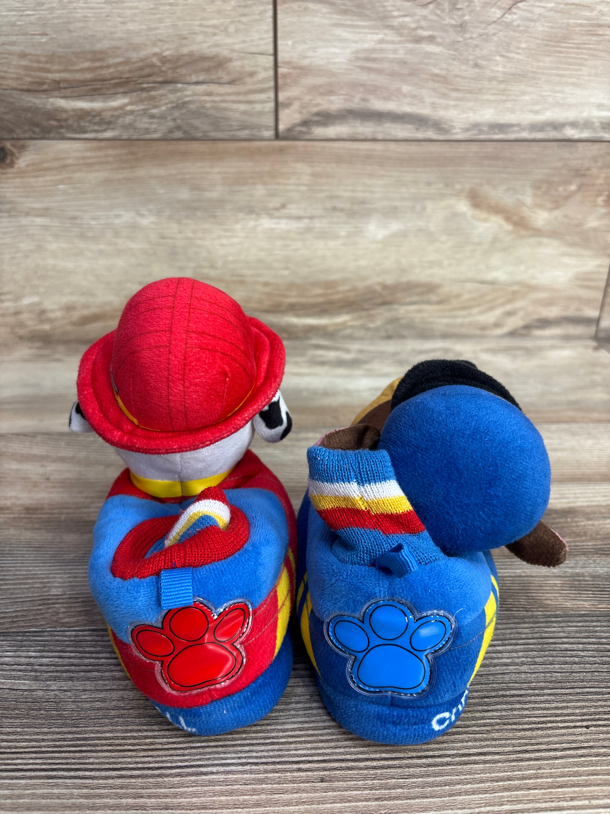 Nickelodeon Paw Patrol 3D Head Slippers sz 5/6c