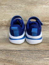 Adidas Fortarun Elastic Lace Top Strap 'Blue White' Sneakers sz 6c