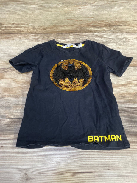 H&M x DC Batman Flip Sequin Shirt Black sz 4-6 - Me n Mommy To Be