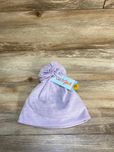 NEW Cat & Jack Purple Pom Beanie sz 12-24m