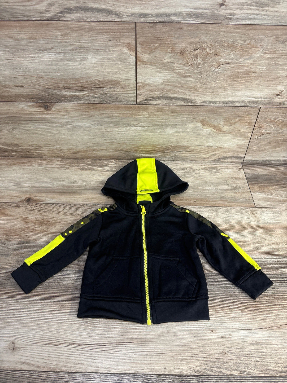 Athletic Works Full Zip Hoodie Black sz 6-9m