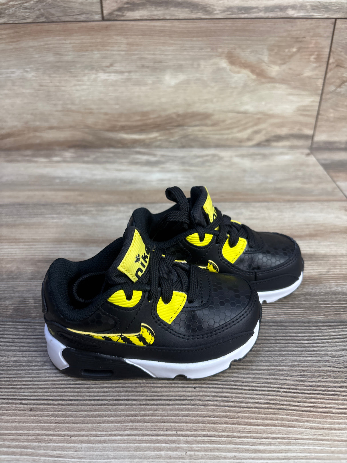 Nike Air Max 90 Bees TD Sneakers Black sz 6c