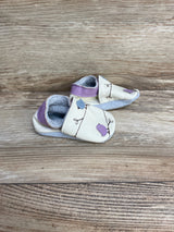 Yalion Leather Soft Sole Moccasin Shoes Beige sz 2/3c