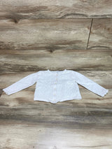 Janie and Jack Pointelle Cardigan White sz 18-24m