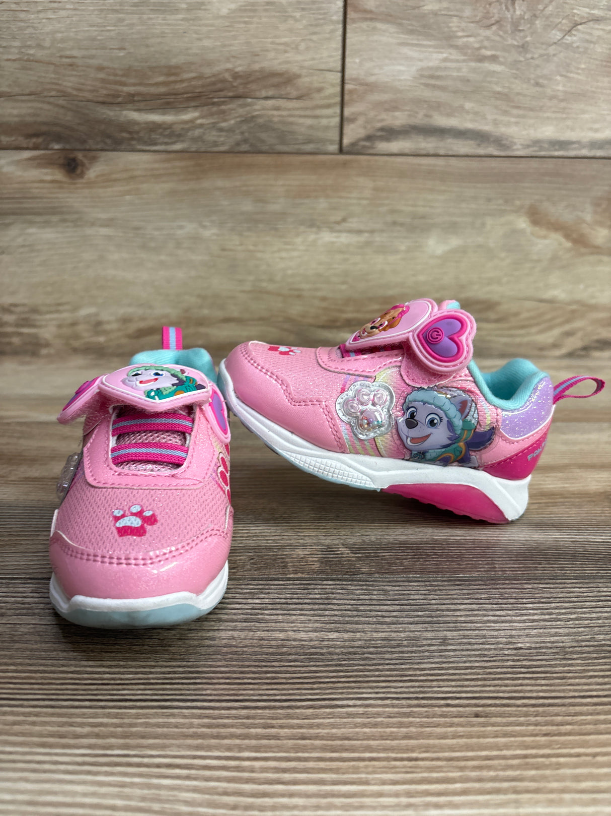 PAW Patrol Light-Up Sneakers Pink sz 7c